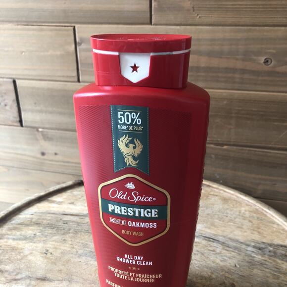 New Old Spice Prestige Scent Of Oakmoss Body Wash 709ml / 24oz - Picture 2 of 6